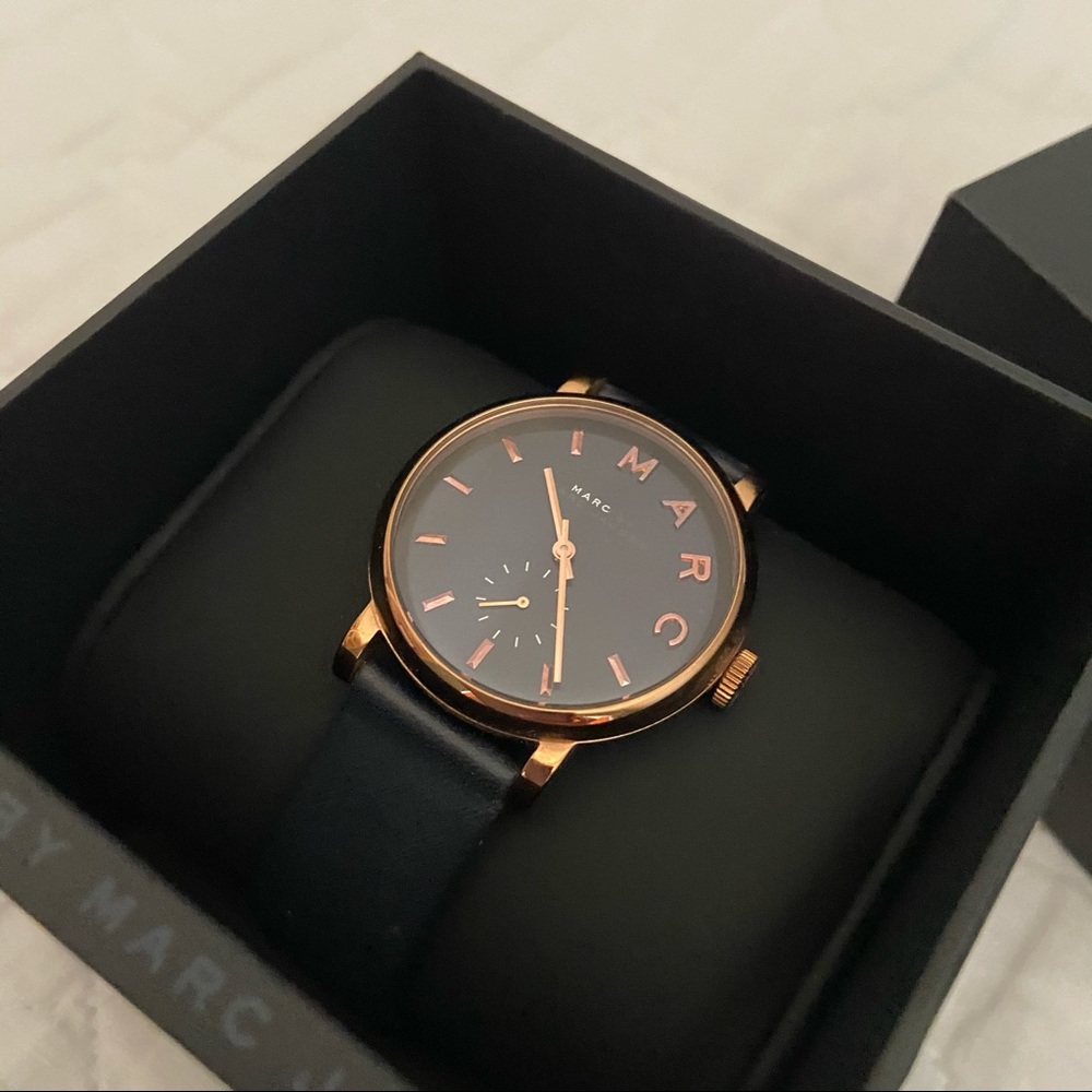 Rose Gold and Navy Marc by Marc Jacobs Watch